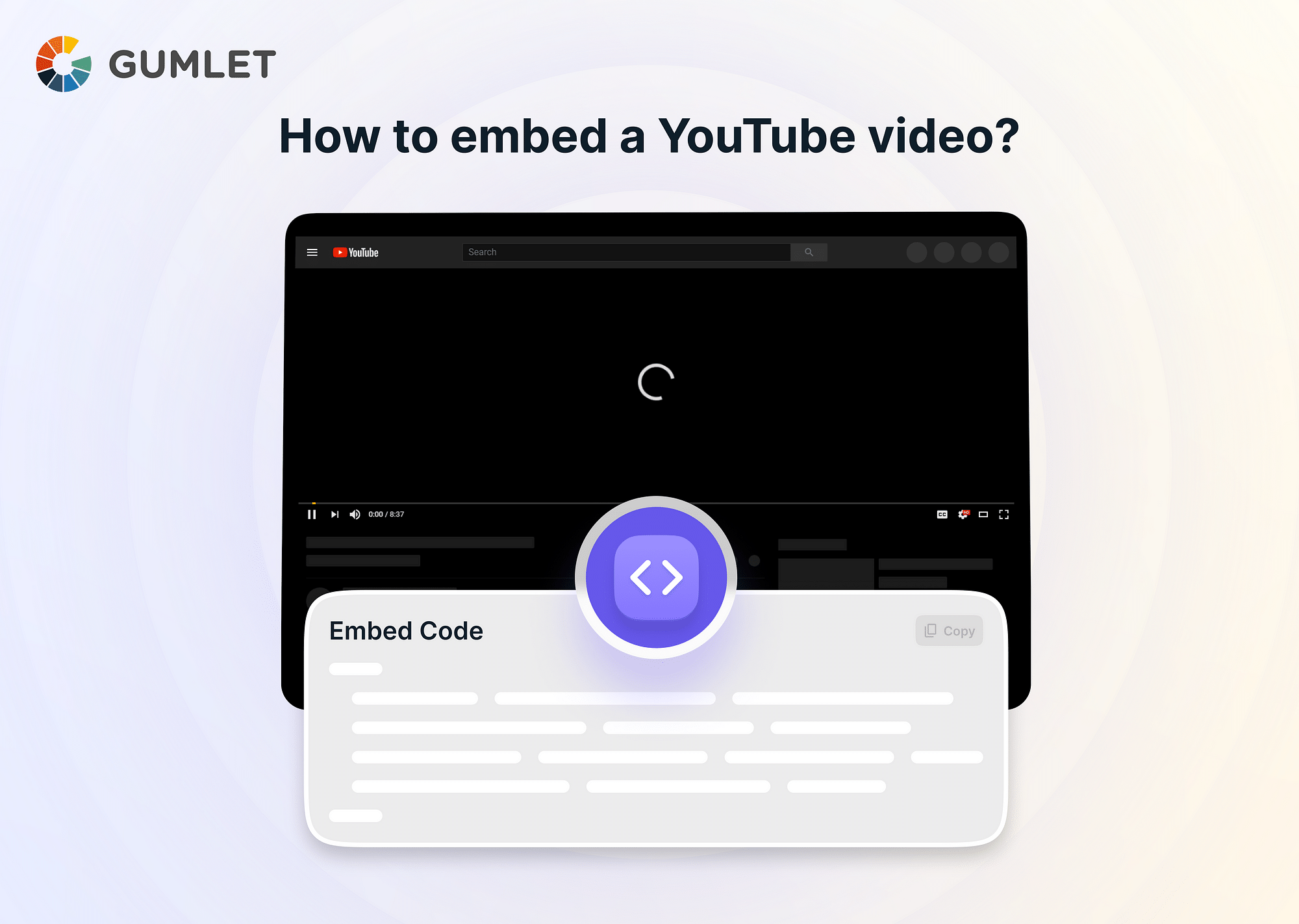 Step-by-Step Guide: How to Embed a  Video? - Gumlet