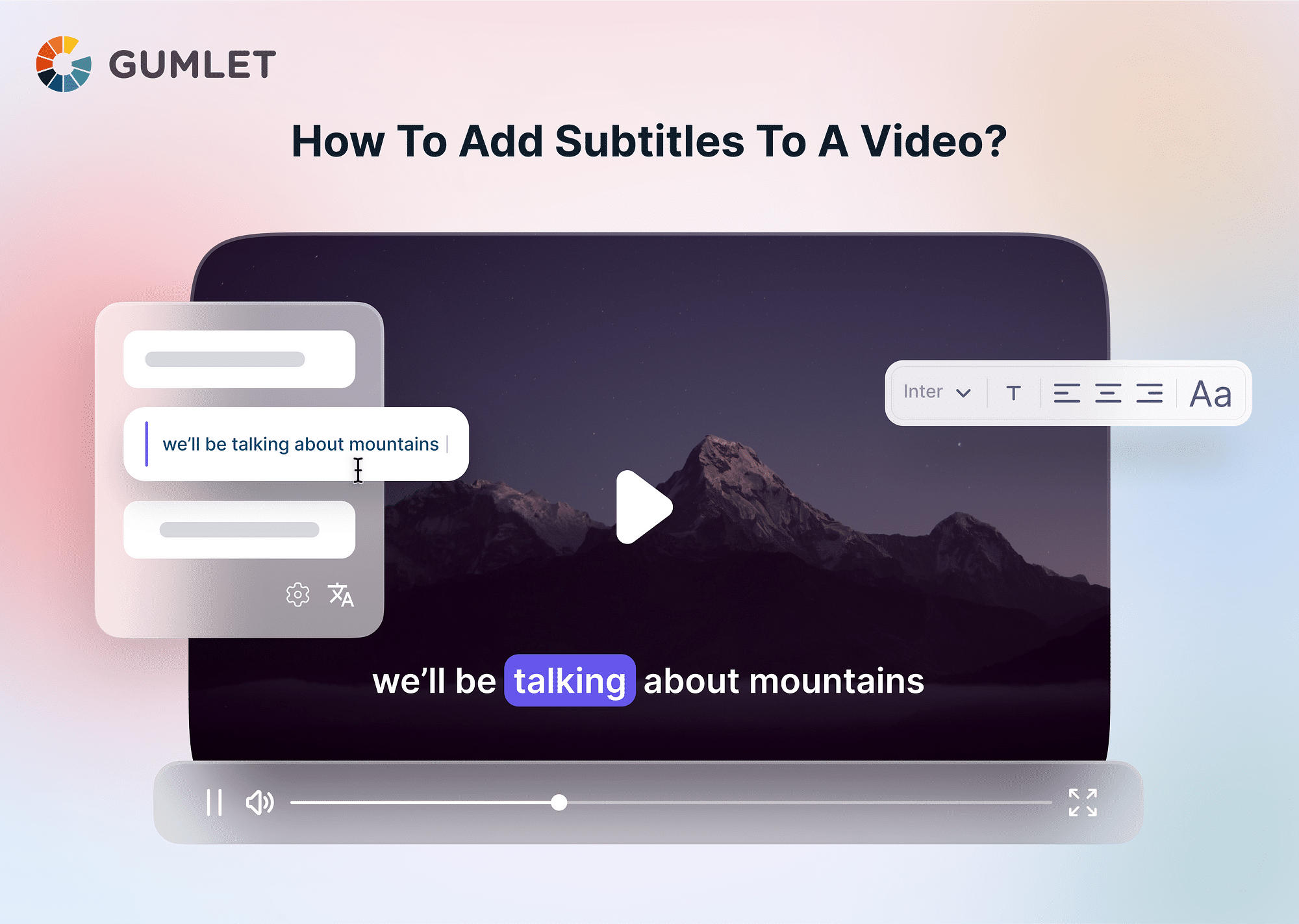 How to Add Subtitles to a Video?